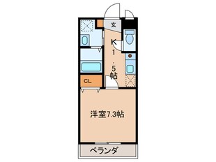 すまいるアンデリ－ナの物件間取画像